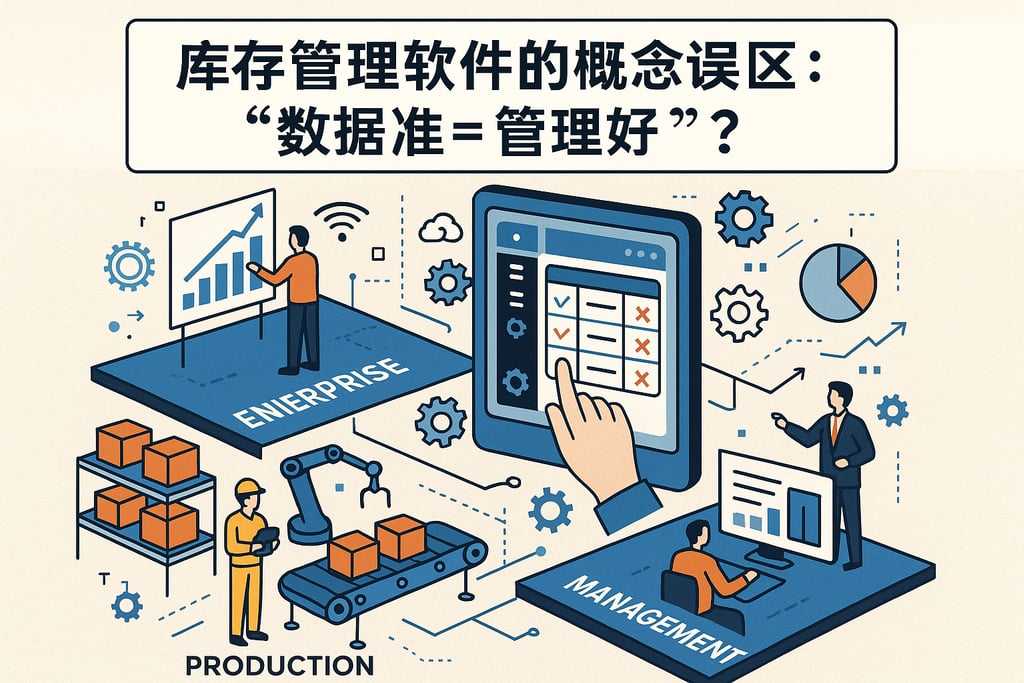 库存管理软件的概念误区：“数据准 = 管理好”？